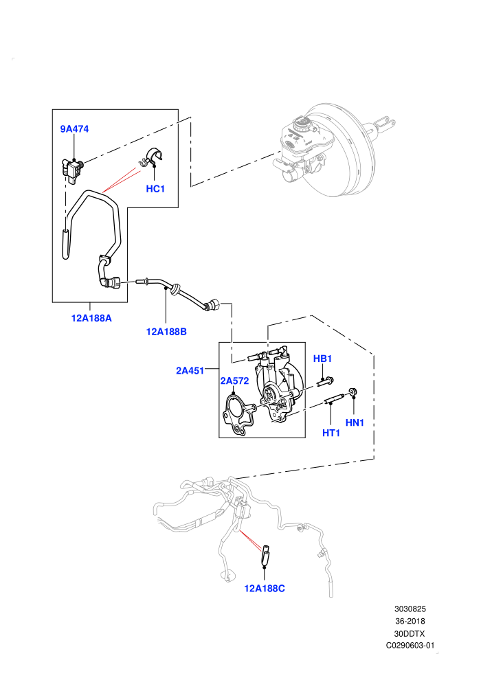 Vacuum Control And Air Injection (3.0 V6 D Gen2 Mono Turbo,3.0 V6 D Gen2 Twin Turbo,3.0 V6 D Low MT ROW,3.0 V6 Diesel,3.0 V6 Diesel Electric Hybrid Eng,3.0L 24V DOHC V6 TC Diesel,3.0L 24V V6 Turbo Diesel Std Flow,8 Speed Auto Trans ZF 8HP70 4WD,8 Speed Au