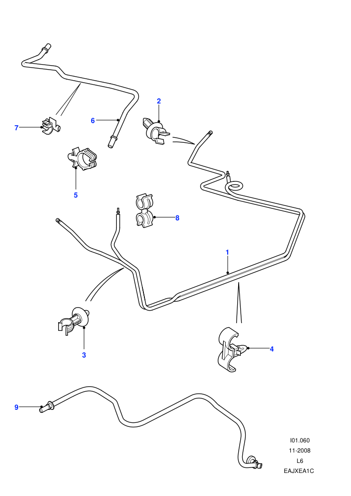 Fuel Lines (With Petrol Engines)