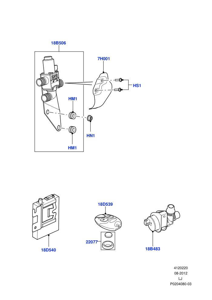 Auxiliary Fuel Fired Pre-Heater (Page A)((V)FROMAA000001)