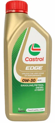 Масло моторное 0W30 - 1L Castrol EDGE FST A5/B5 (фасовка 4 литра)