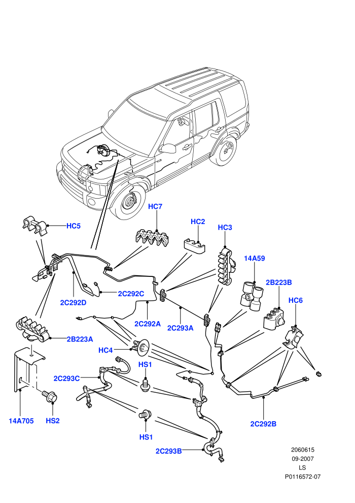 Front Brake Pipes ((V)TO9A999999)