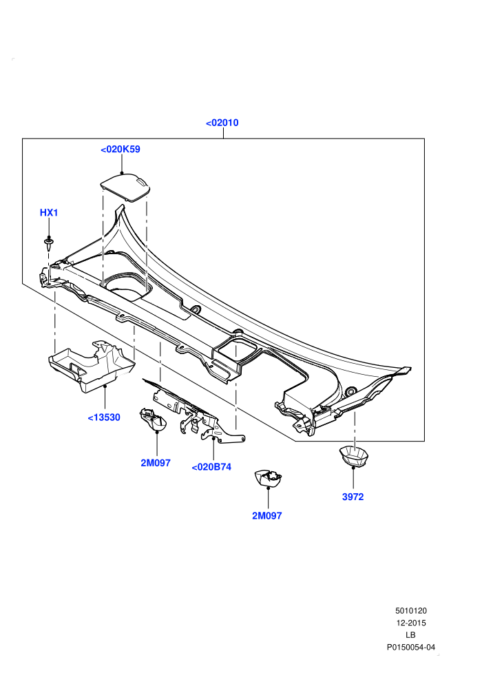 Cowl/Panel And Related Parts