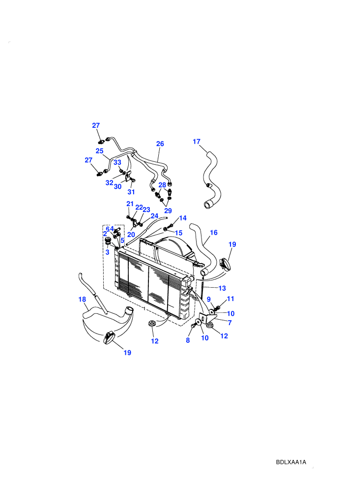 Radiator (With Petrol Engines)