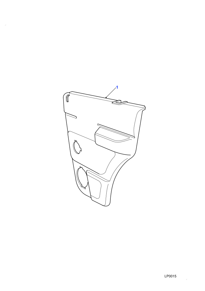 Rear Door Casing-Less Aperture For