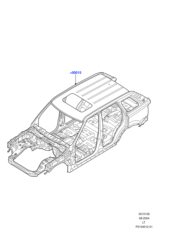 Bodyshell ((V)TO9A999999)
