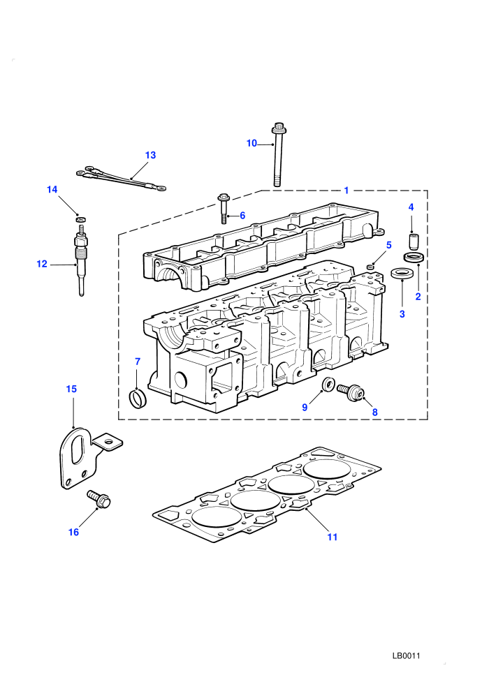 Cylinder Head (2.0L I4 8V TCIE)