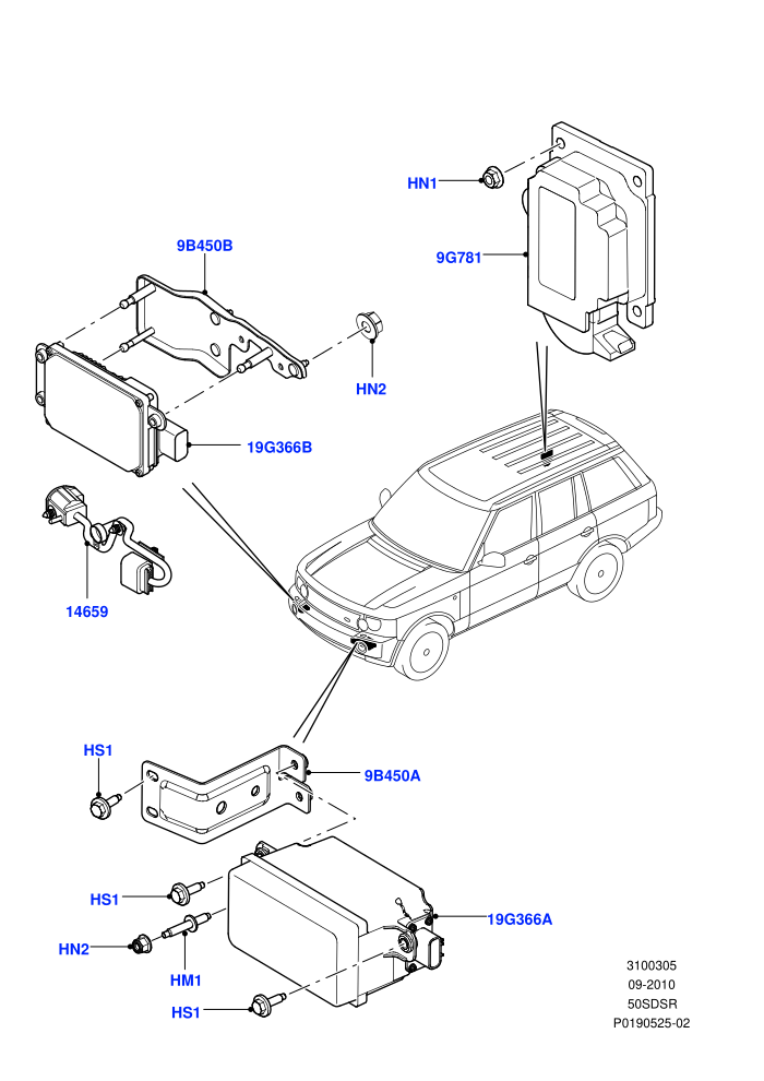 Speed Control (5.0L OHC SGDI SC V8 Petrol - AJ133,With Adaptive Speed Control)((V)FROMAA000001)