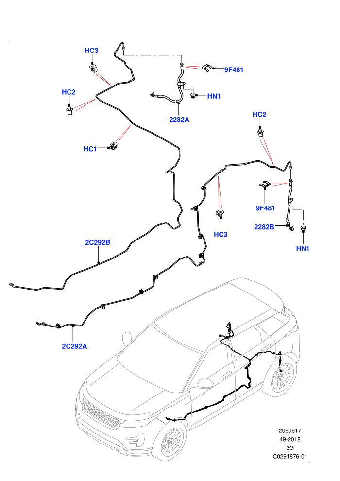 Rear Brake Pipes (Halewood (UK))