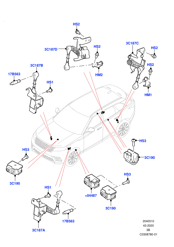 Air Suspension Controls/Electrics ((V)FROMMA000001)