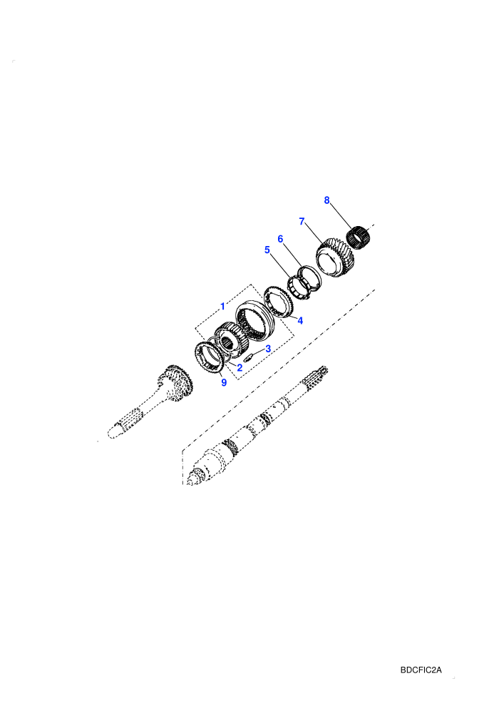 Mainshaft Gears 3rd/4th (Manual Transmission)