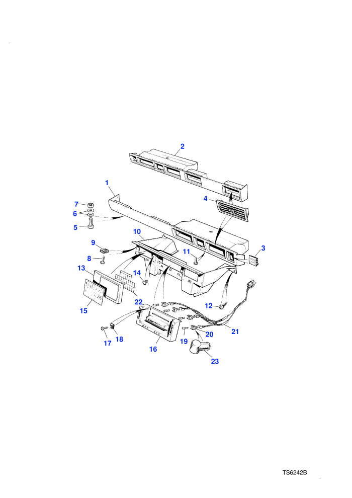Lower Facia Assembly