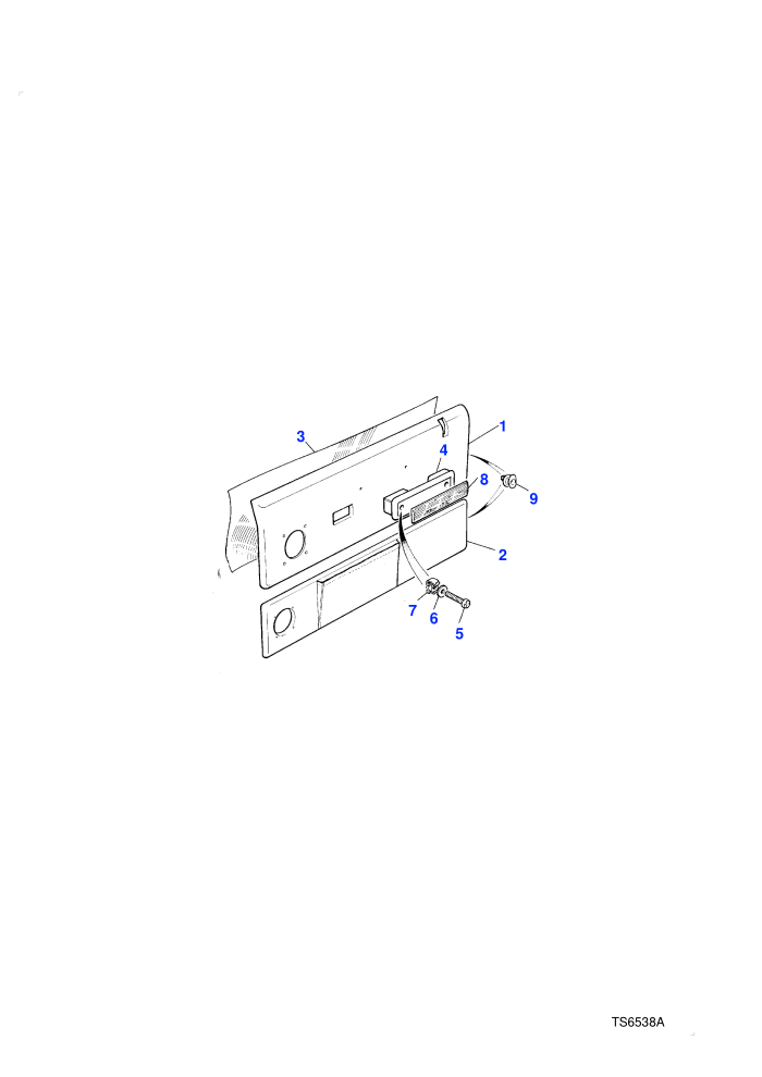 Front Door Trim - C.S.K only (2 Door Station Wagon,CSK)