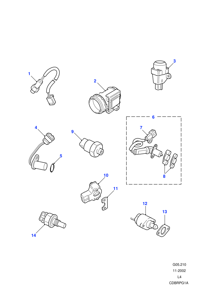 Sensors ((+)CDN/MEX/USA)((V)FROMTA163100)