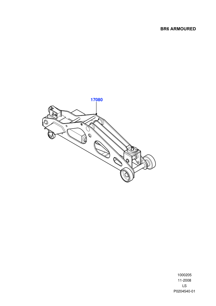 Tools (4050KG ECWVTA,With B6 Level Armouring)((V)FROM9A000001)