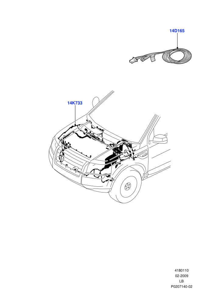 Electrical Wiring - Engine And Dash (Main Harness)((V)FROMAH000001)