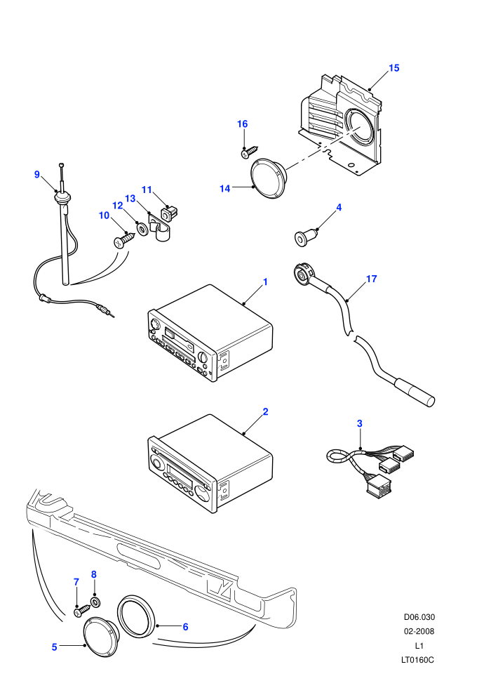 Radio Cassette-From (V) 2A622424