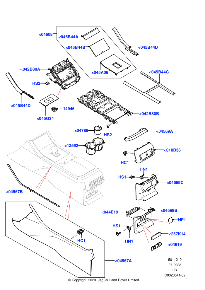 Console - Floor (External Components)((V)FROMRA000001)