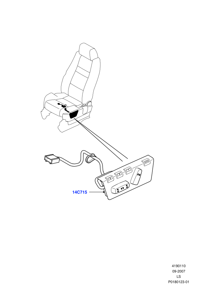 Switches (With 2 Seat Configuration)(Commercial)((V)TO9A999999)