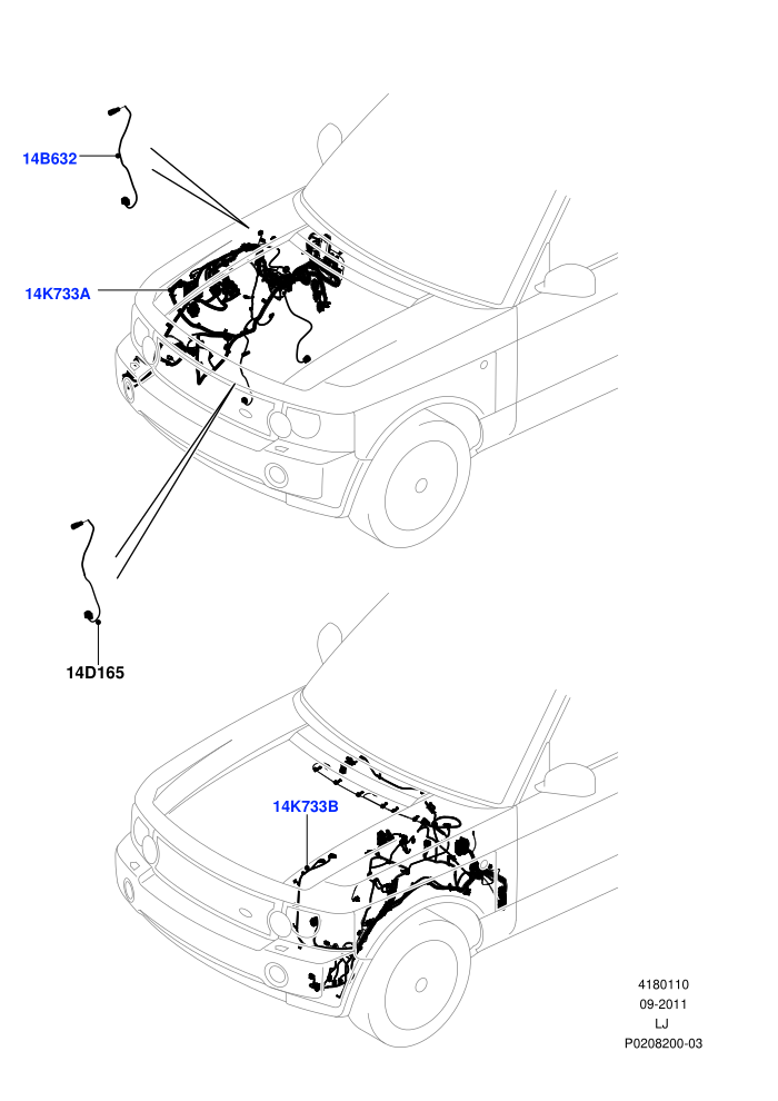Electrical Wiring - Engine And Dash (Engine Compartment)((V)FROMAA000001)