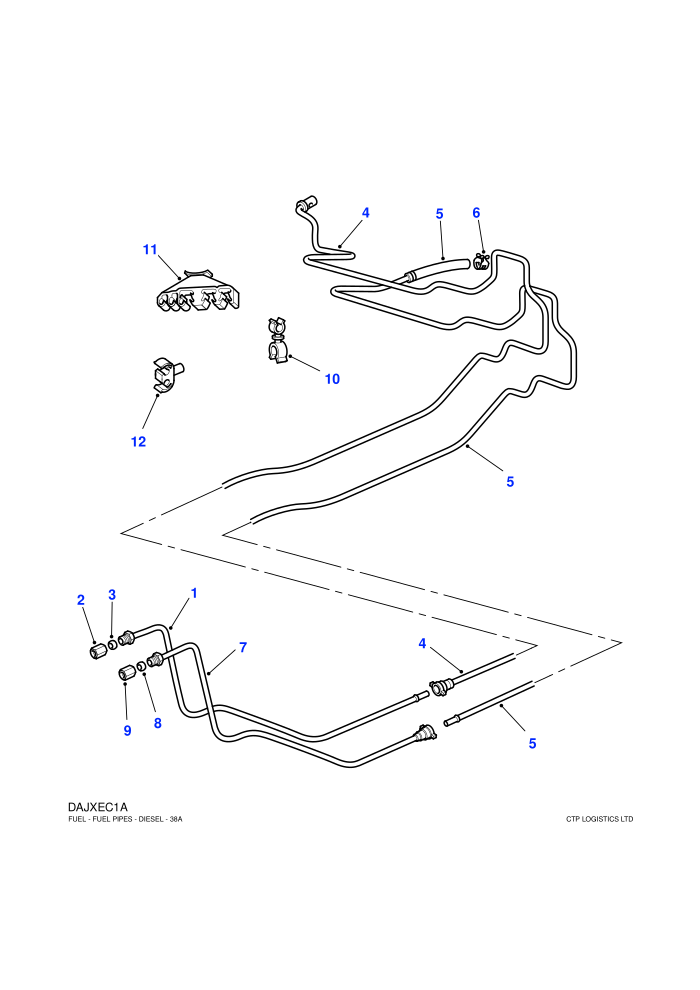 Fuel Pipes (With Diesel Engines)