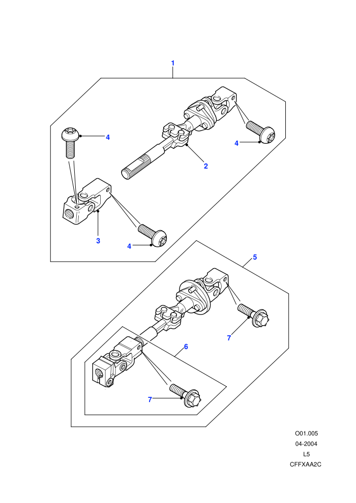 Lower Steering Shaft