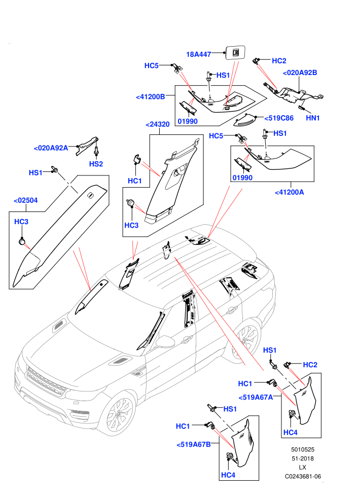 Side Trim (Front And Rear,Upper)
