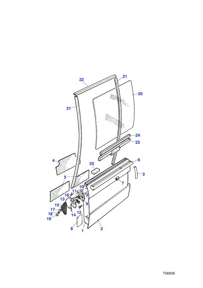 Front Door Assembly (2 Door Station Wagon)((V)TOEA351846)