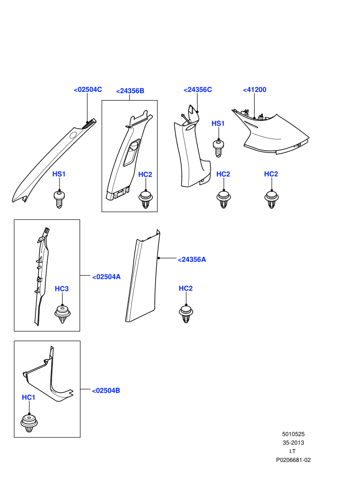 Side Trim (Front And Rear)((V)FROMAA000001)