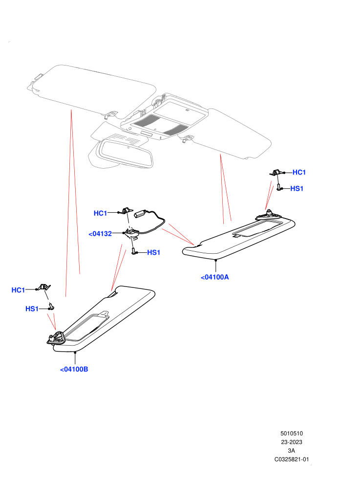 Headlining And Sun Visors (Changsu (China))((V)FROMPG169279)