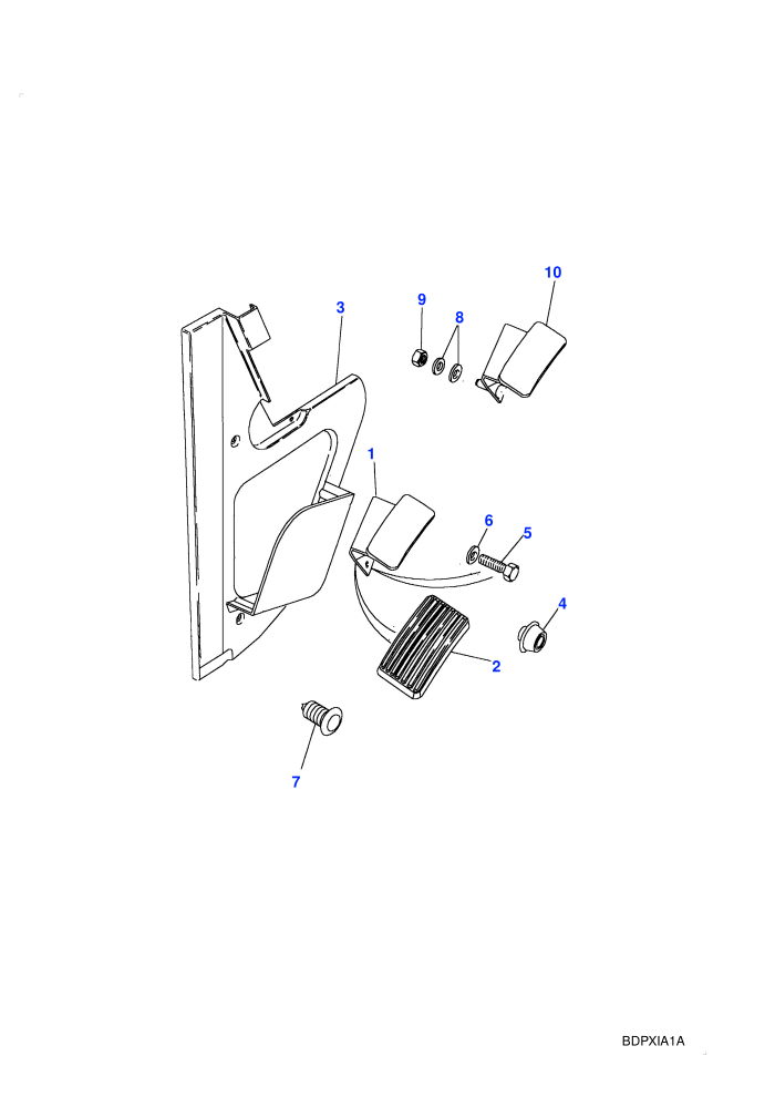 Footrest & Toebox Trim-To (V) LA647644