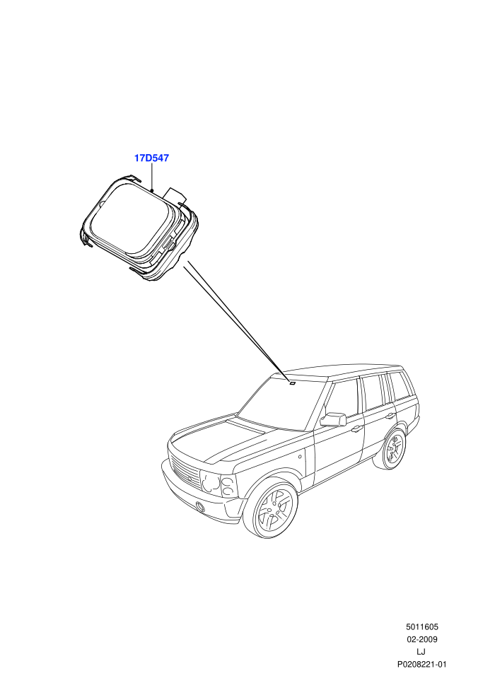 Windscreen Wiper (Less Armoured)(With Rain Sensor)((V)FROMAA000001)