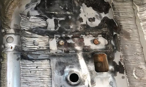 Кузовной ремонт пола автомобиля
