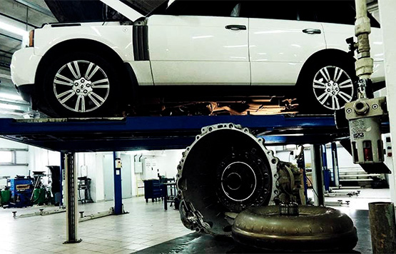 Замена АКПП Range Rover