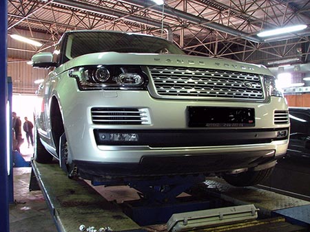 Ремонт кузова Land Rover